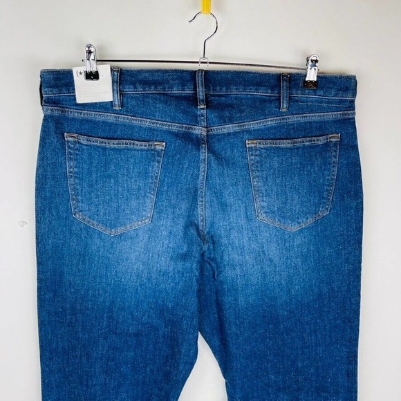 New Banana Republic Mens Straight Size 44 x 34 Organic Cotton Mid Rise NWT - Picture 9 of 11